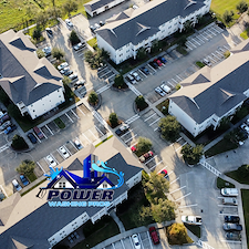 Precision-Parking-Lot-Striping-at-Houma-Highlands 1